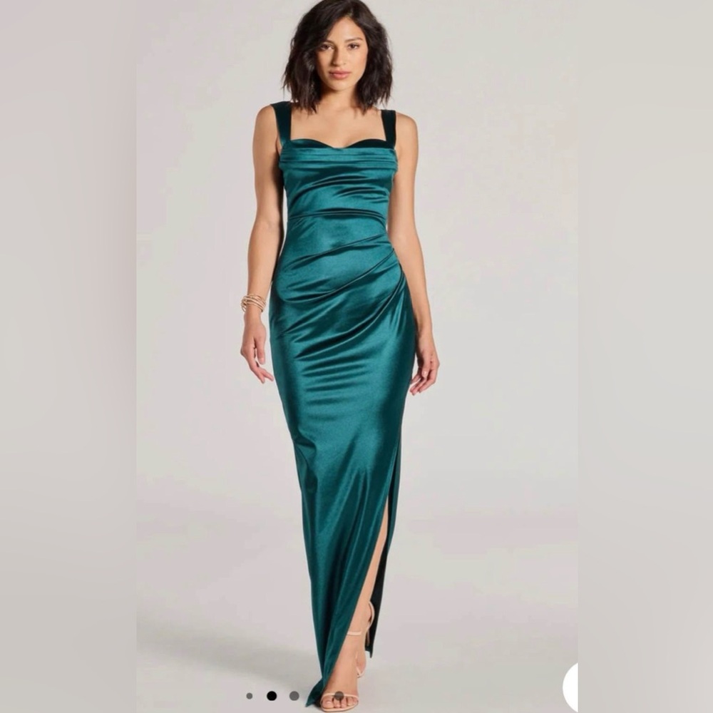 Windsor Teal Maxi Dress